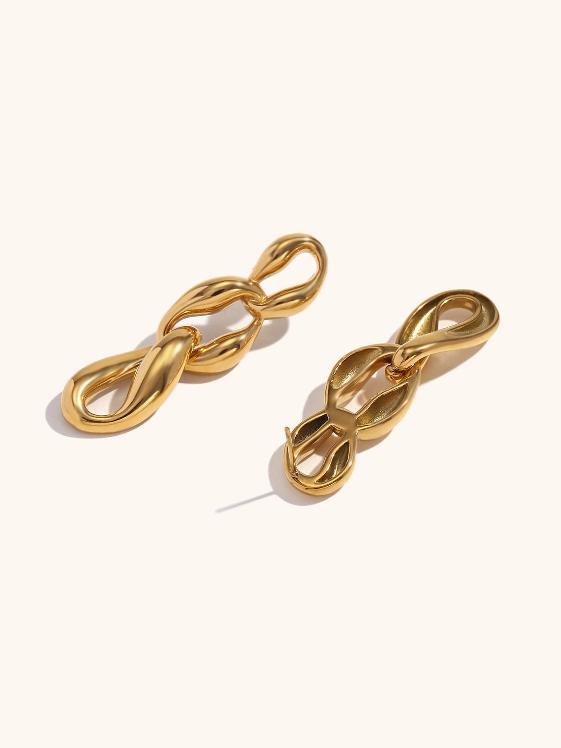 Celyssa Fluidity Chain Drop Earrings