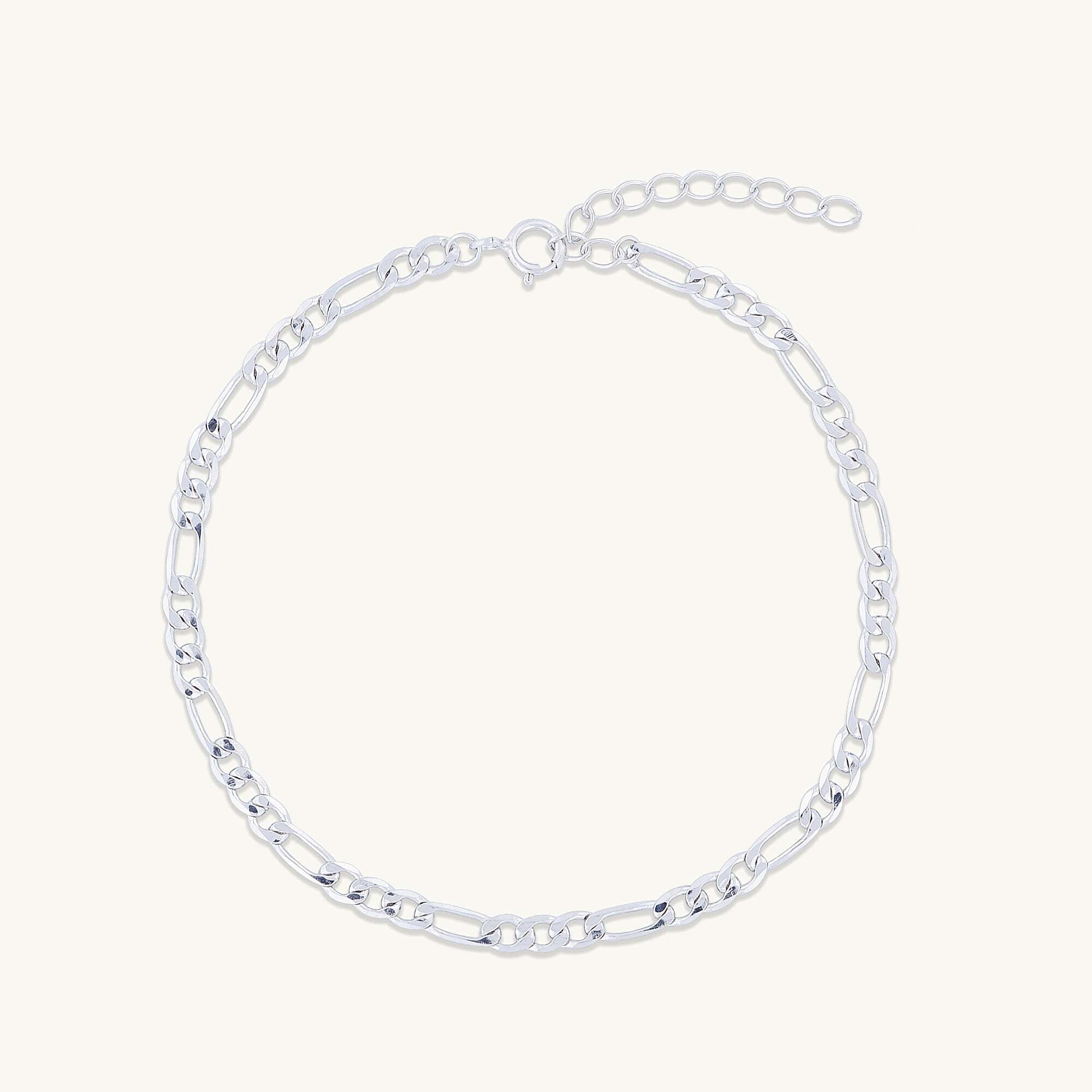 Celyssa Classic Figaro Chain Bracelet