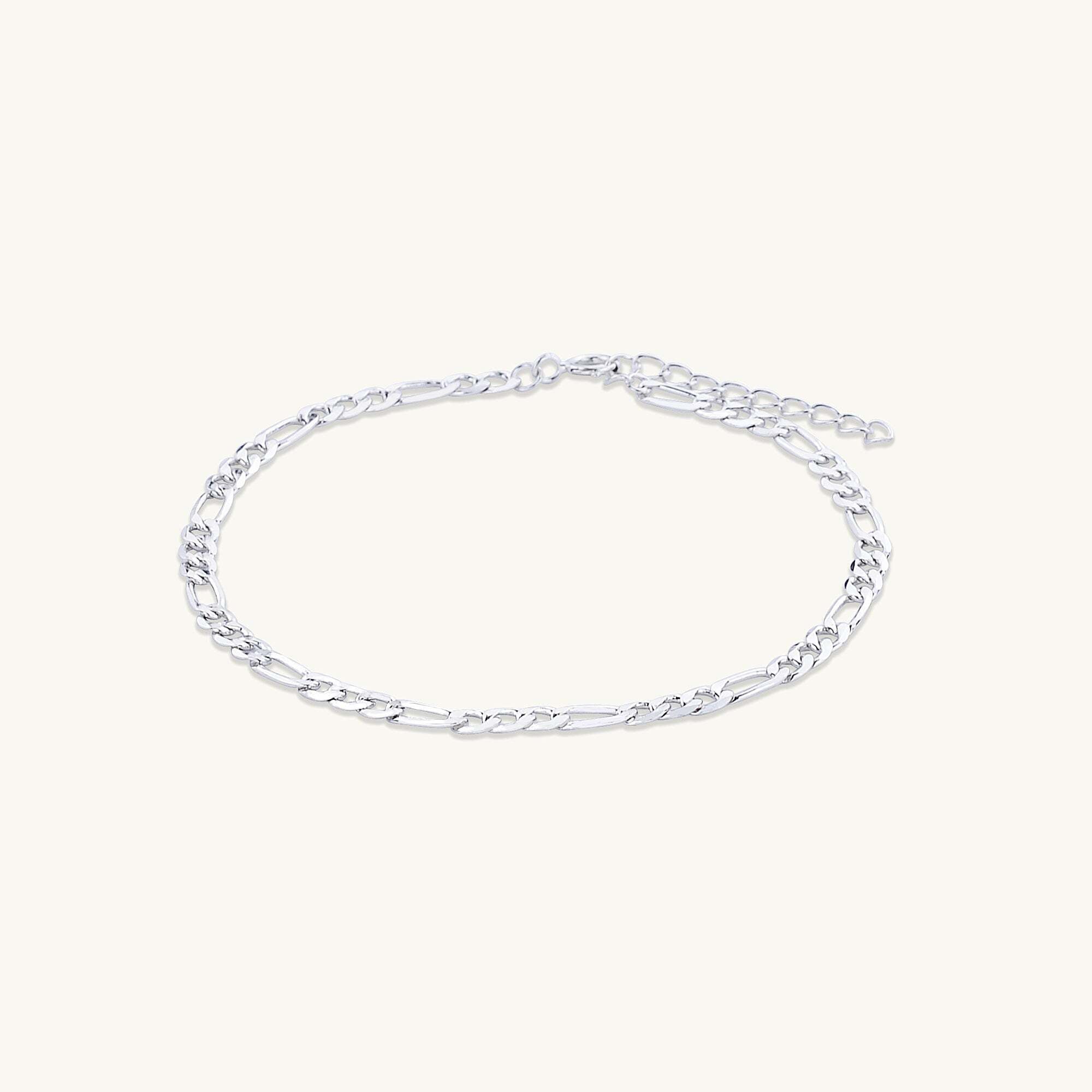 Celyssa Classic Figaro Chain Bracelet