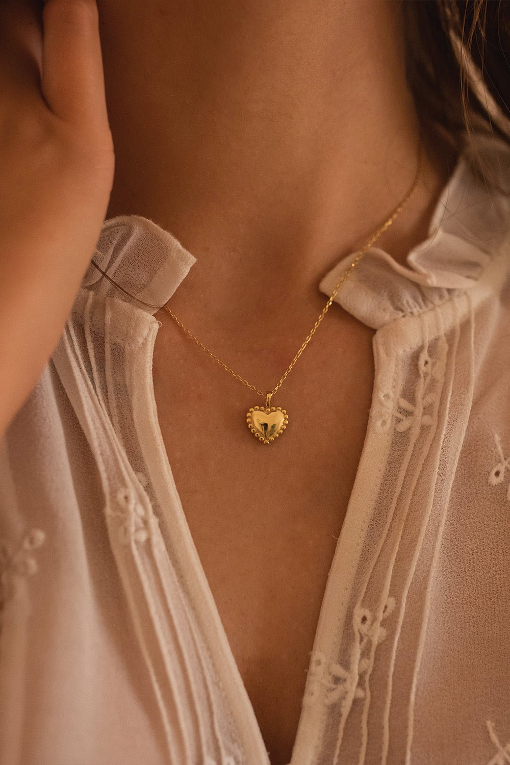 Celyssa Dainty Heart Necklace