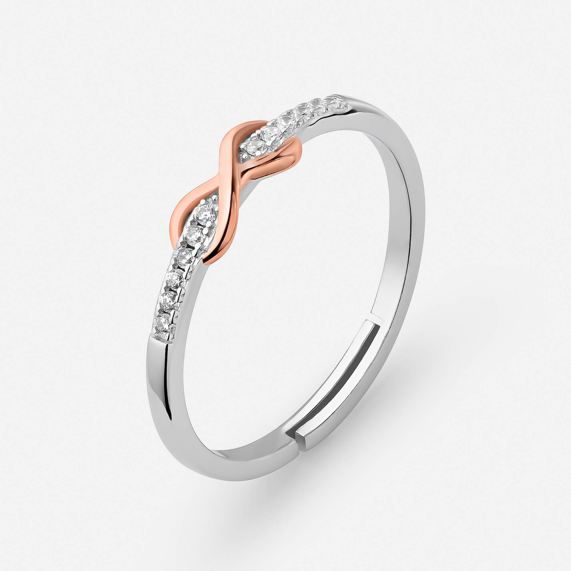 Celyssa Eternal Love Adjustable Symbolic Ring