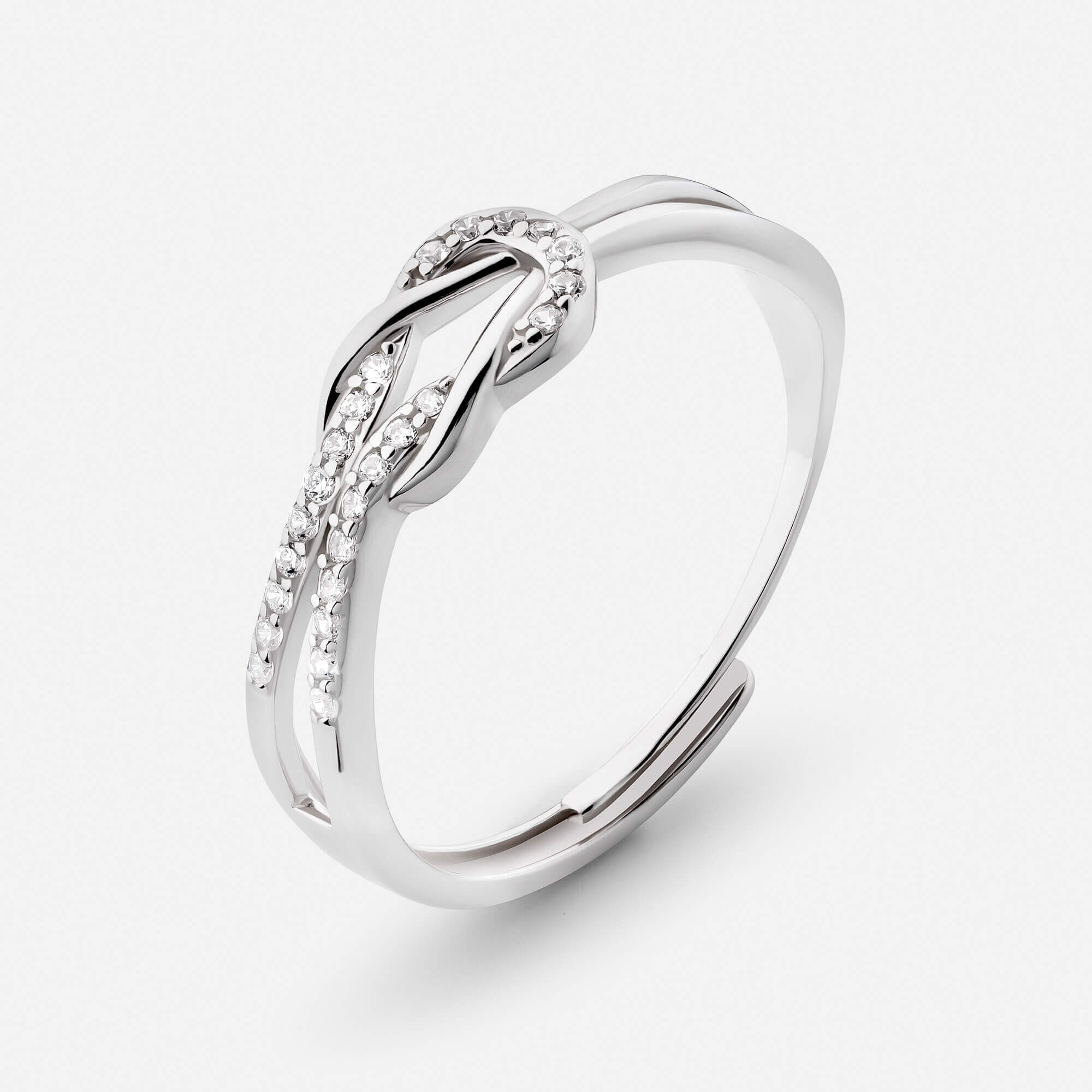 Celyssa Knot Adjustable Thumb Ring
