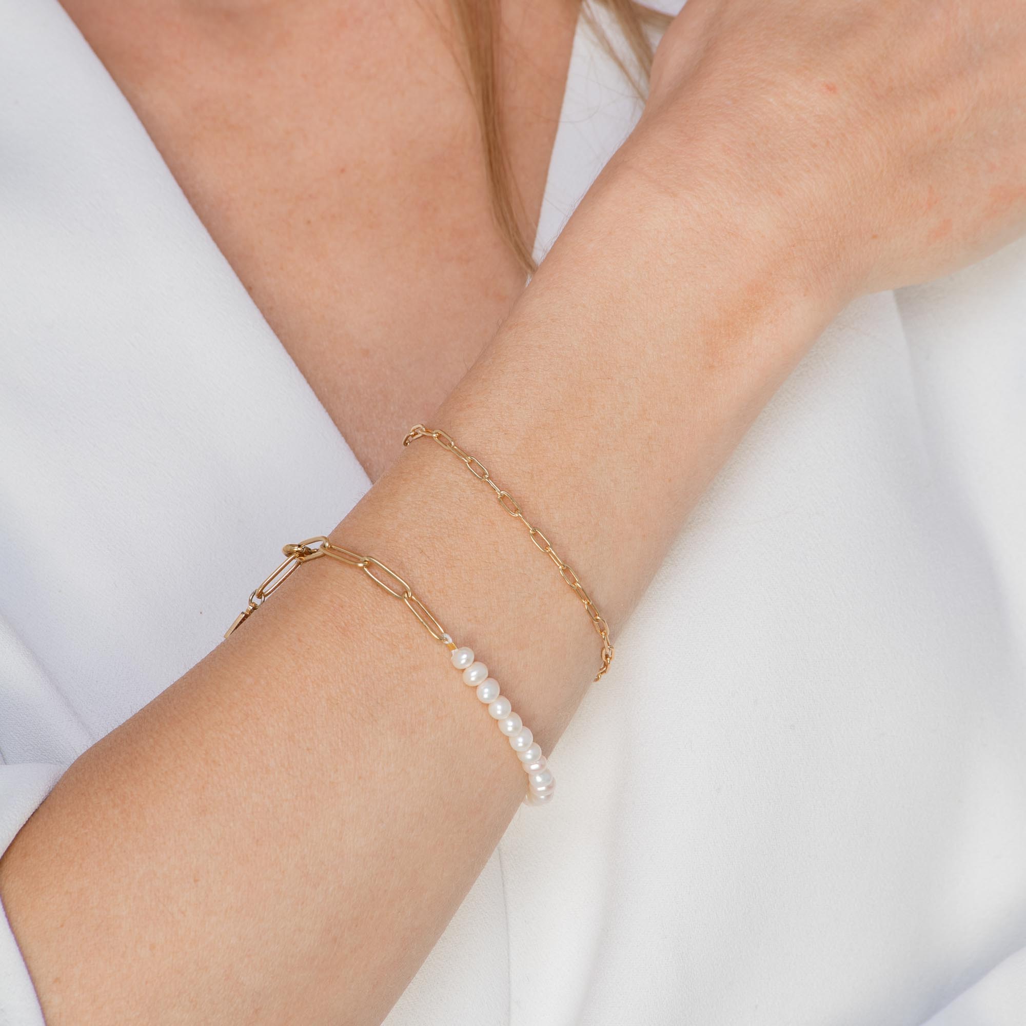 Celyssa Link Chain Stacking Bracelet