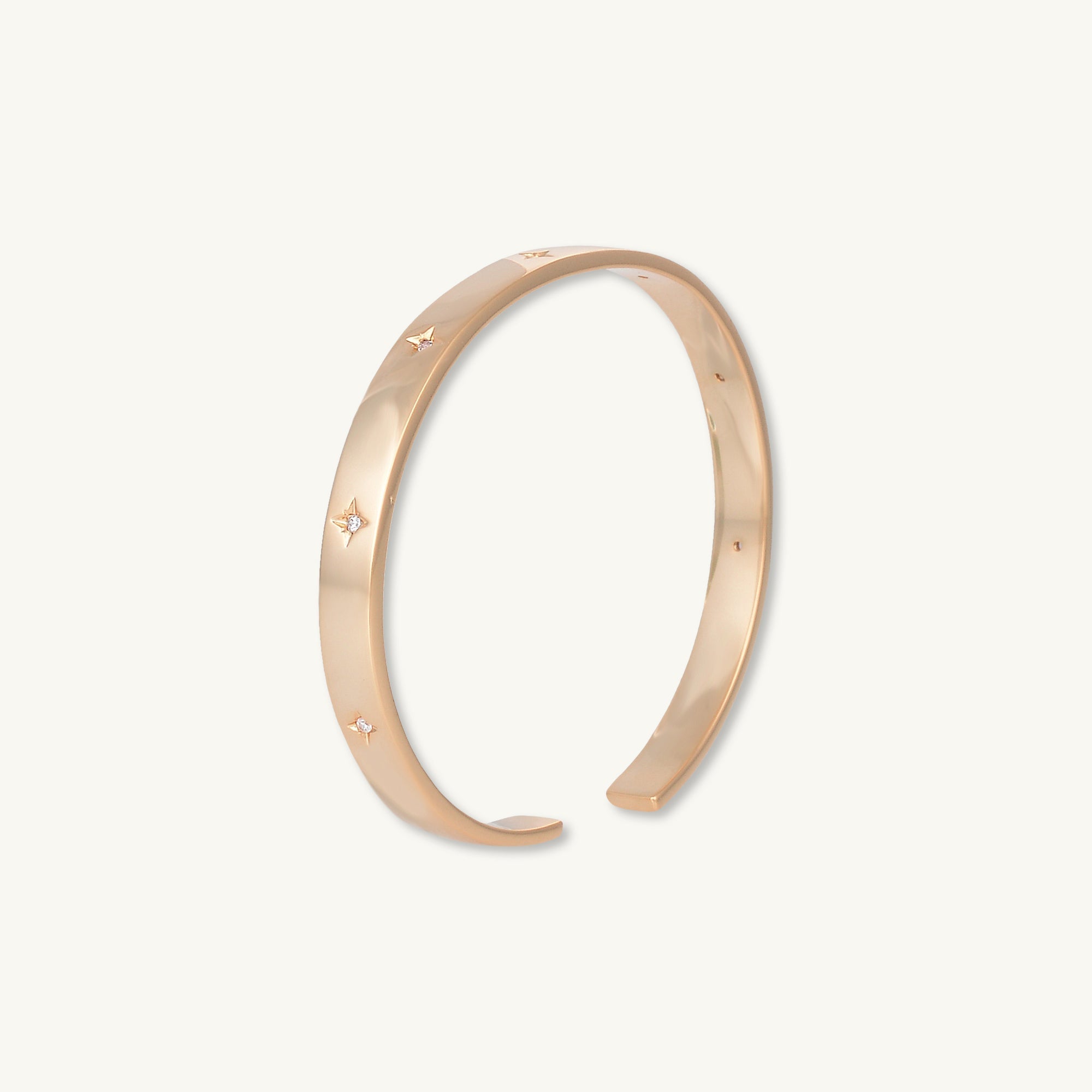 Celyssa North Star Bangle Bracelet