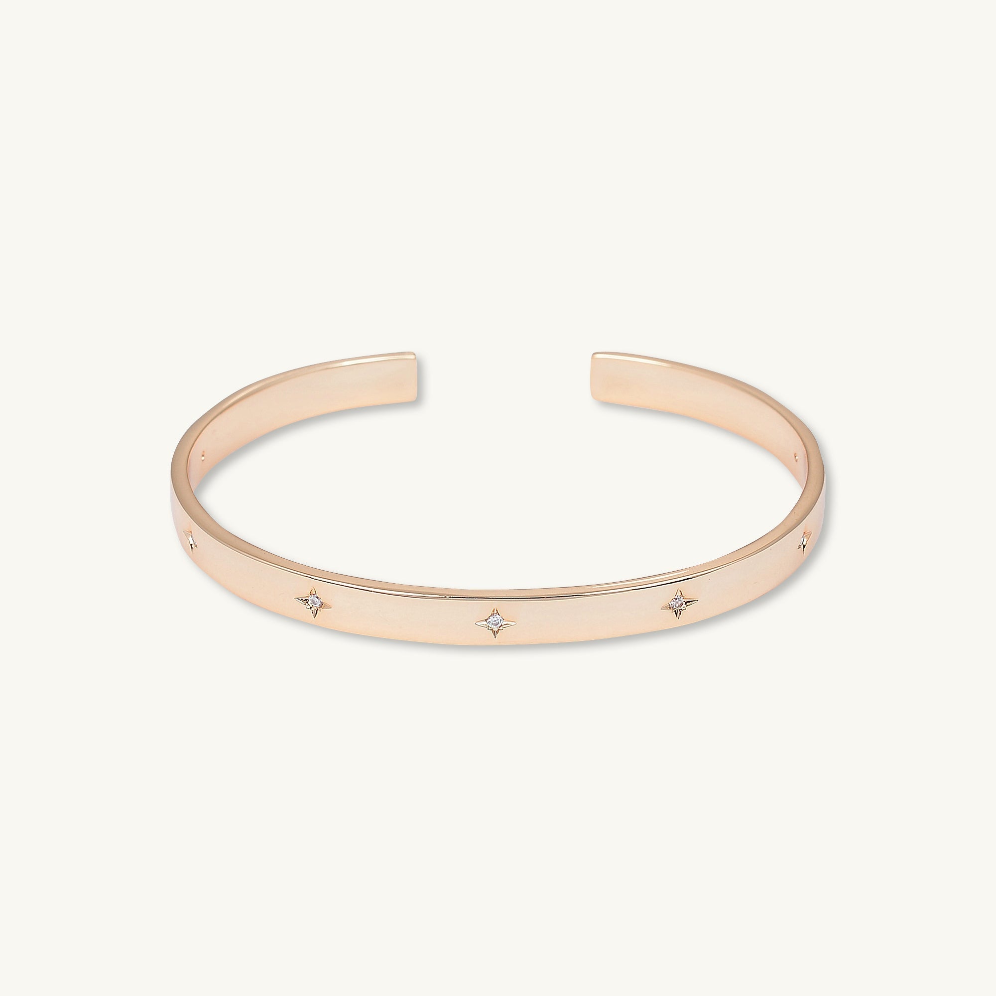Celyssa North Star Bangle Bracelet