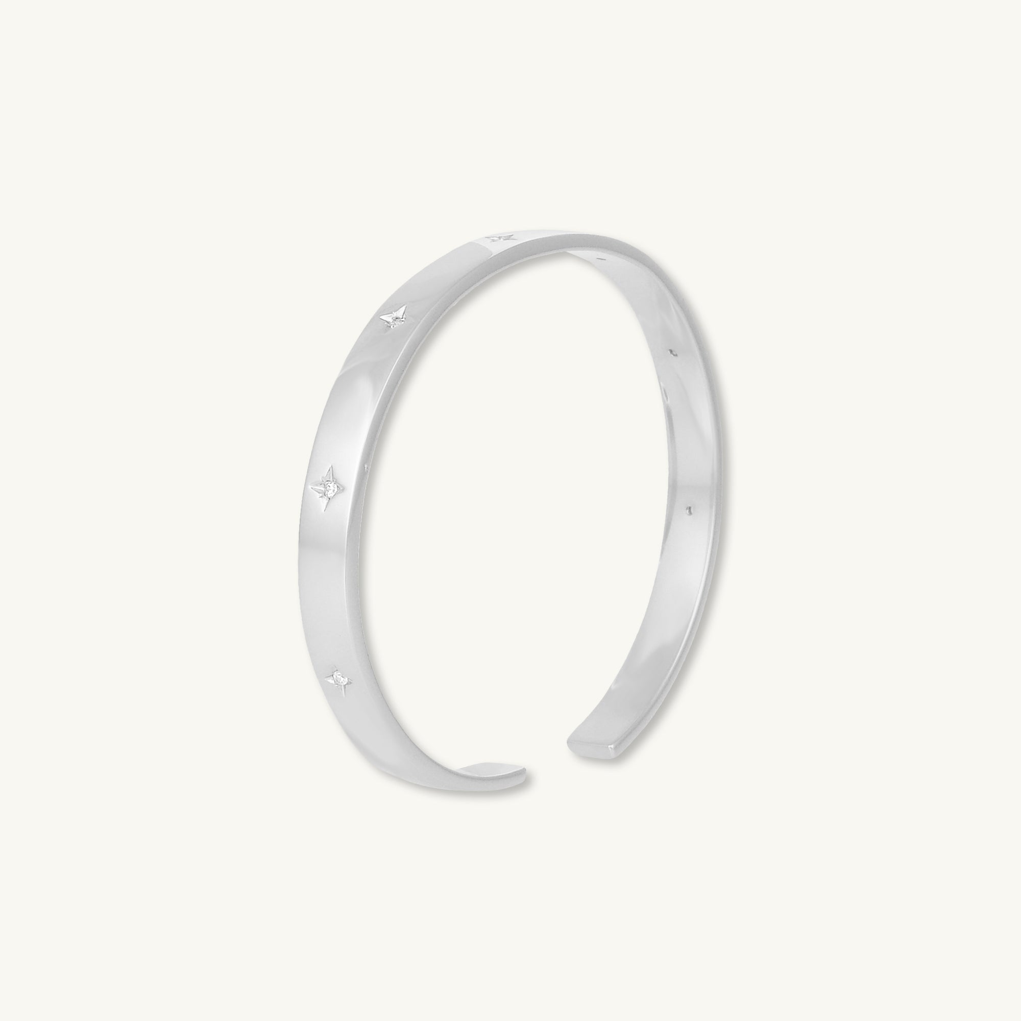 Celyssa North Star Bangle Bracelet