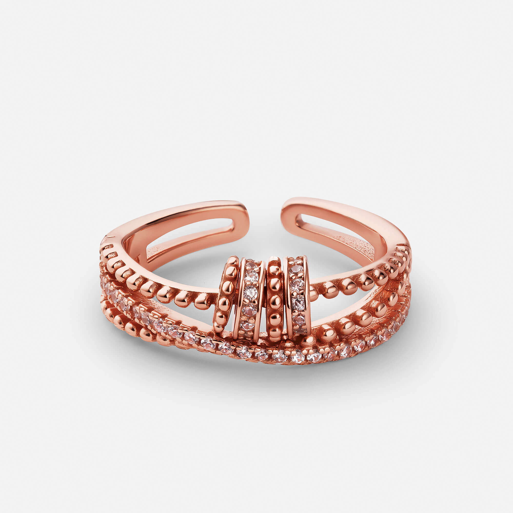 Celyssa Eternal Knot Infinity Ring