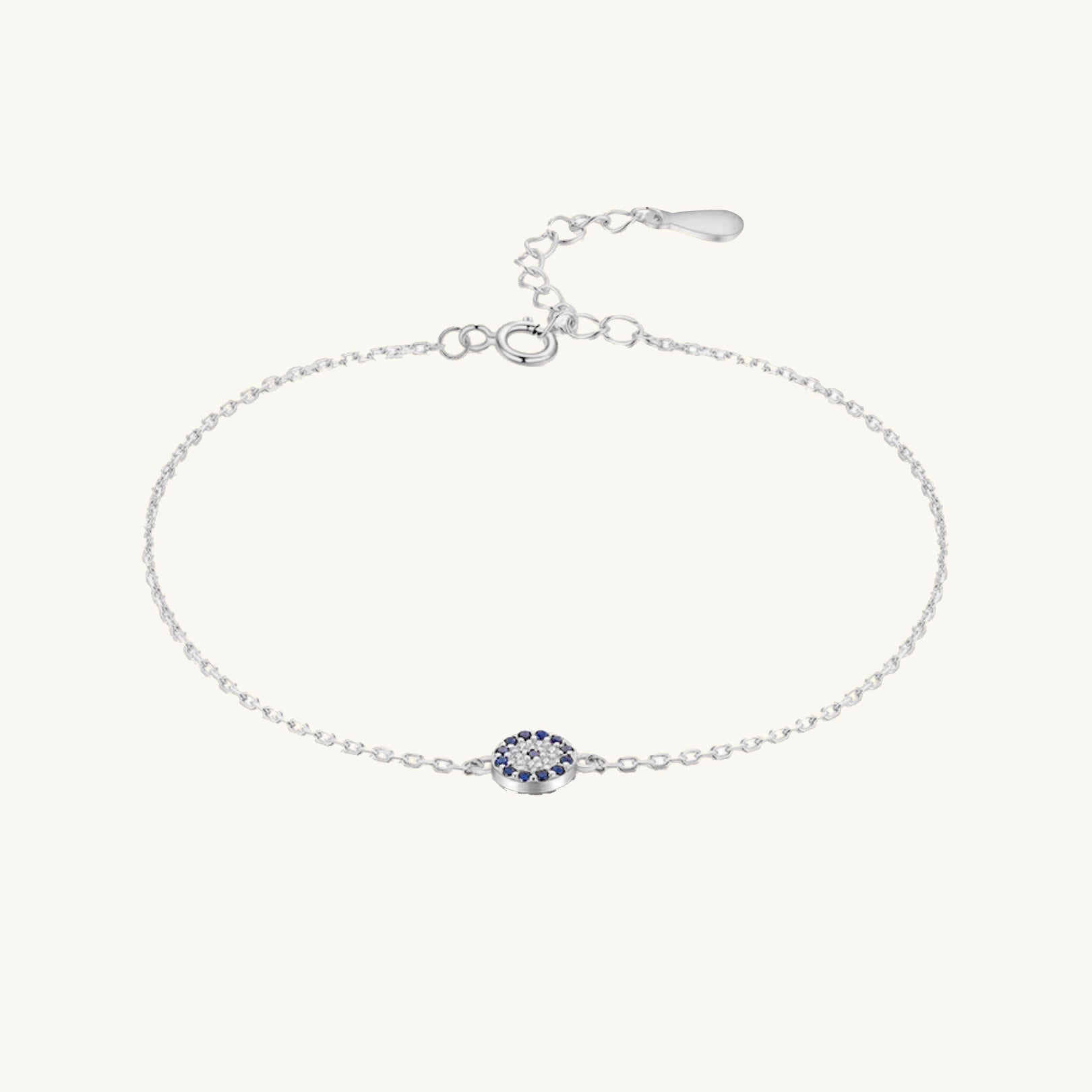 Celyssa Pavé Evil Eye Bracelet