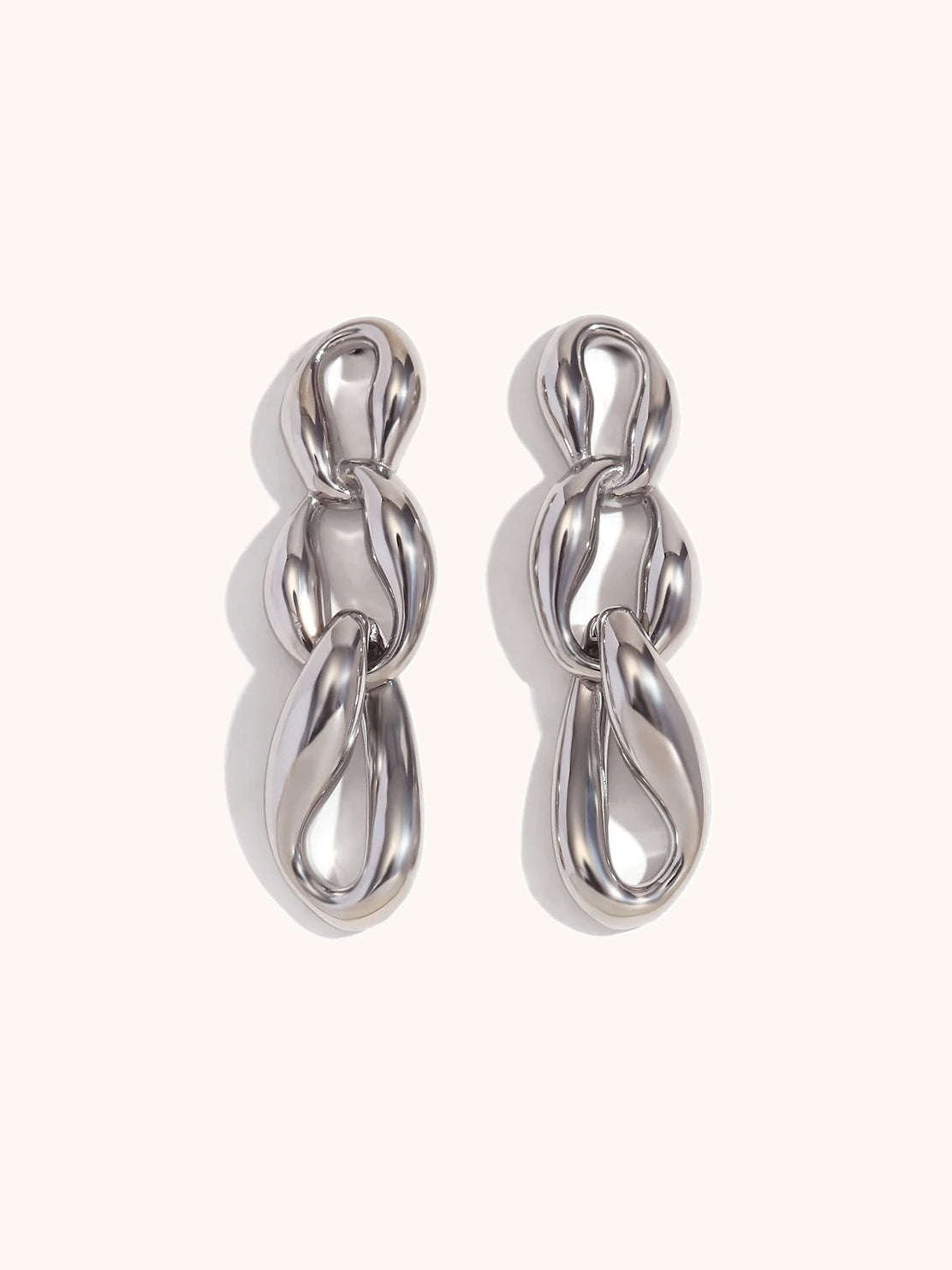 Celyssa Fluidity Chain Drop Earrings